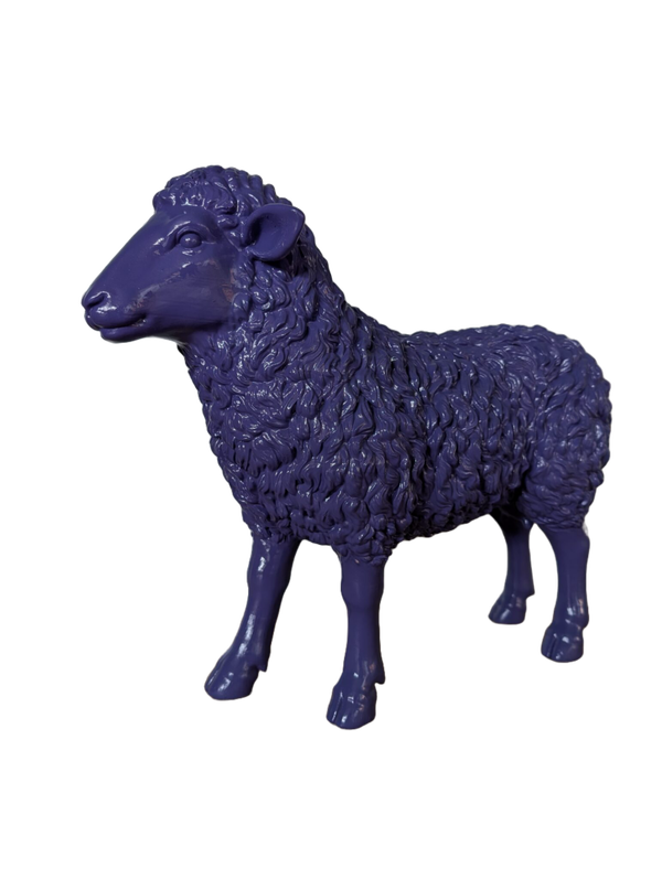 Art pop schaap kleur 50 cm