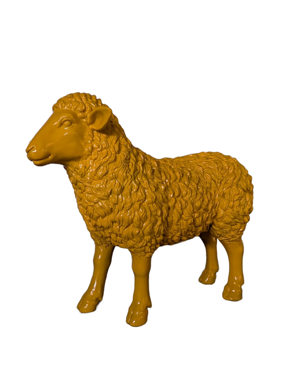 Art pop schaap kleur 50 cm