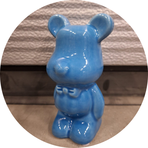 Cartoon Beer Mick staand strik ASS kleur 7 x 7 x 15 cm verp 12