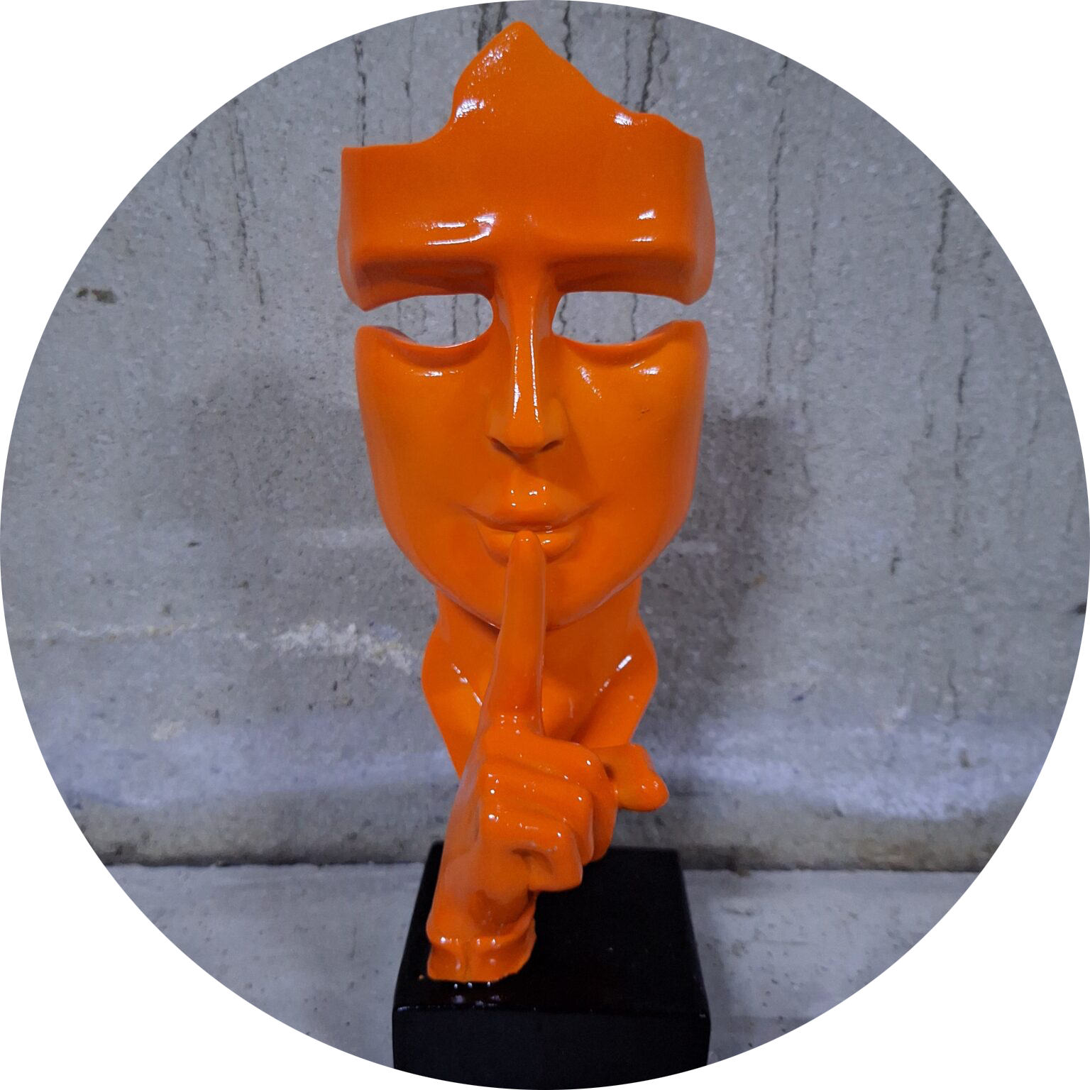 Masker denker sst kleur 22 cm verp 8