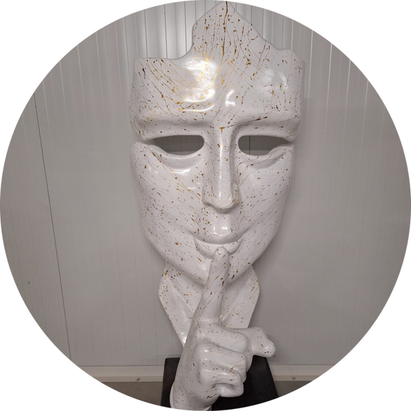 Masker sst op sokel wit splash laminaat multicolor 102 cm