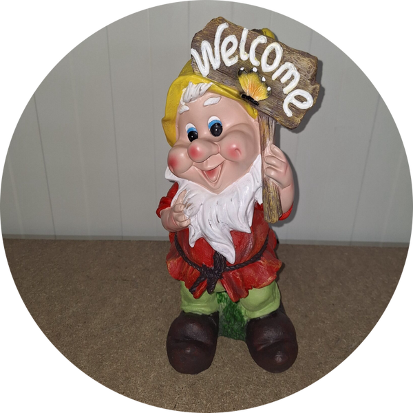 Kabouter welkom 30 cm