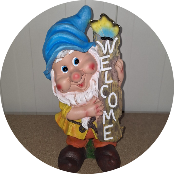 Kabouter welkom 30 cm