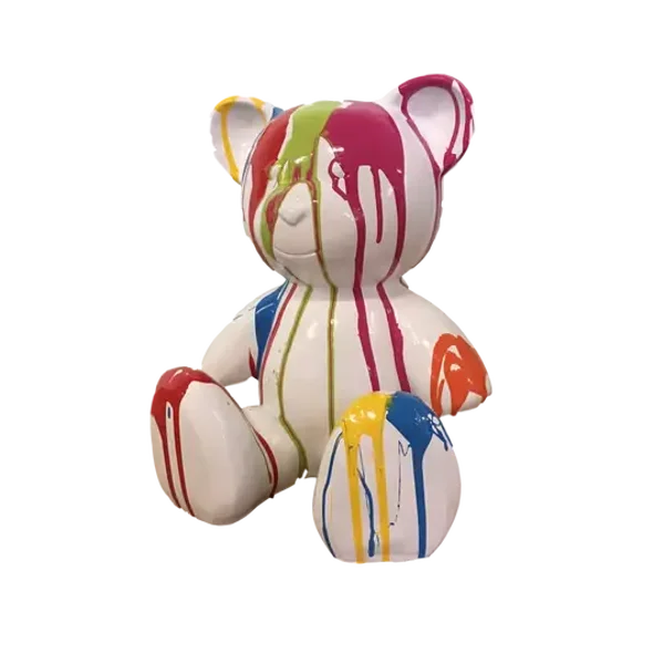 ART pop beer zit multicolor 35 cm
