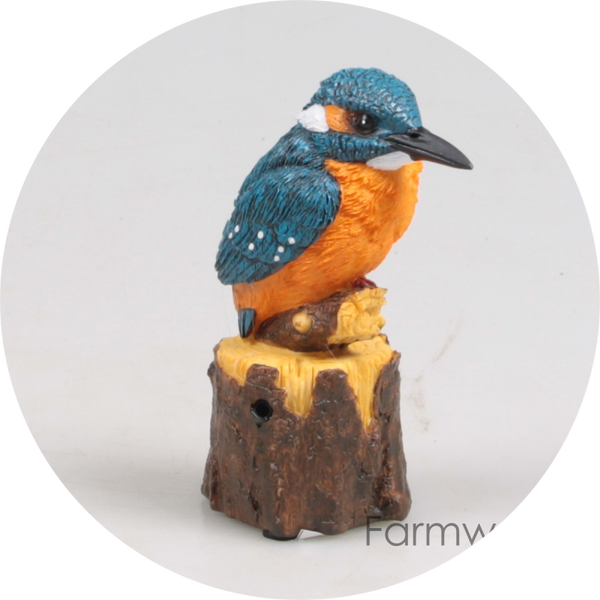 VOGEL IJSVOGEL M/MUZIEK 7X5X12 CM verp 36