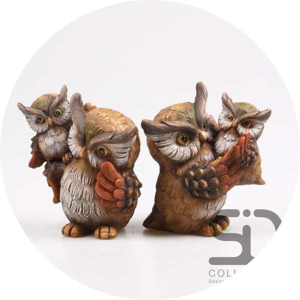 UIL MET KUIKEN 2ASS 14X10X16 CM verp 36