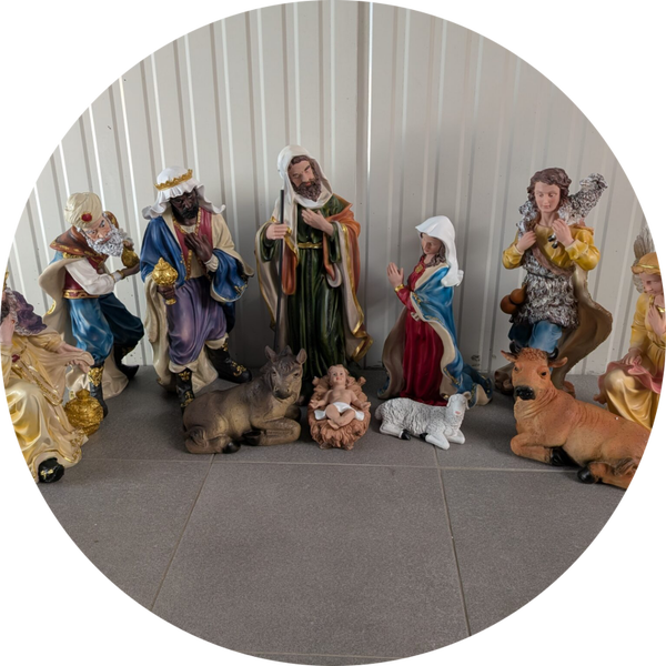 Kerstgroep 45cm 11 Delig 45 cm