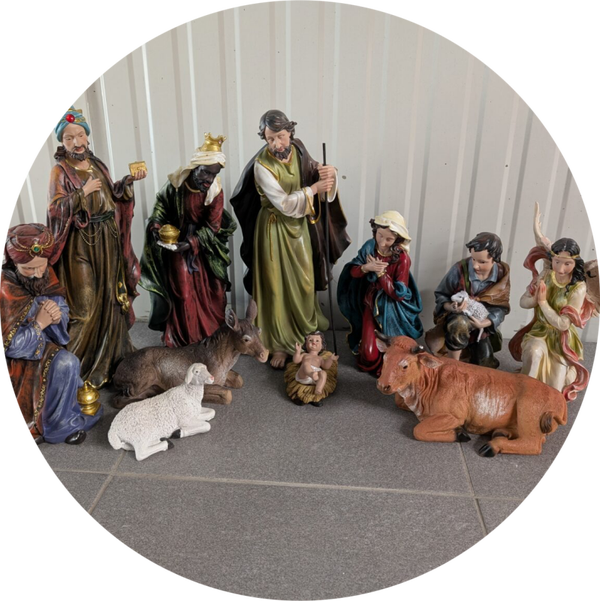 Kerstgroep 60cm 11 Delig 6o cm
