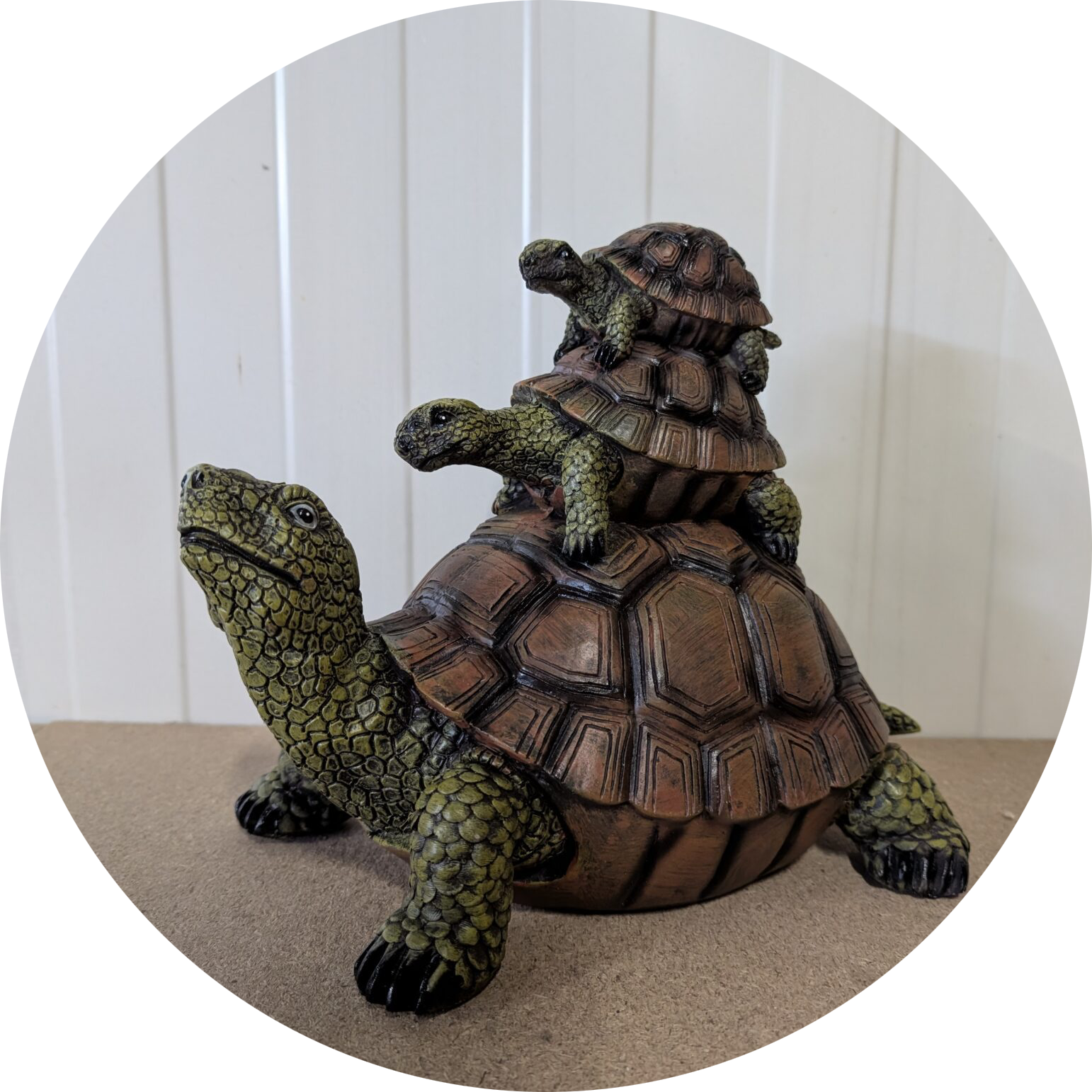 Schildpad Met Baby 3 delig 30 cm verp 4