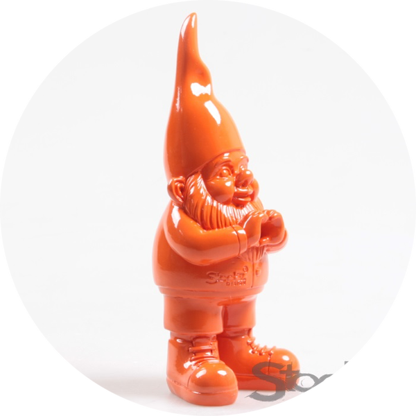 Design – Kabouter Hart 8x10x20 cm orange Verp 24