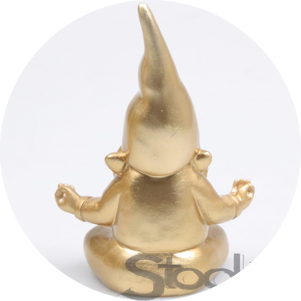 KABOUTER YOGA 11X14X20 CM goud Verp 24