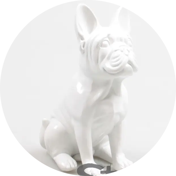HOND FRANSE BULLDOG  20 CM verp 12
