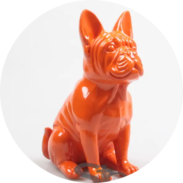 HOND FRANSE BULLDOG  20 CM verp 12