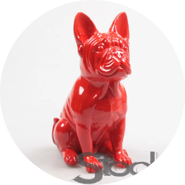 HOND FRANSE BULLDOG  20 CM verp 12