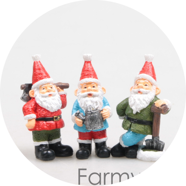 X-MAS VILLAGE KABOUTER 3 ASS 6.5 CM Verp 72