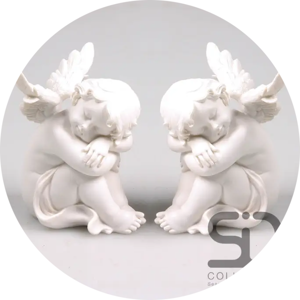 ENGEL slapend lings of rechts 4.1X5.8X5.2 CM verp 48