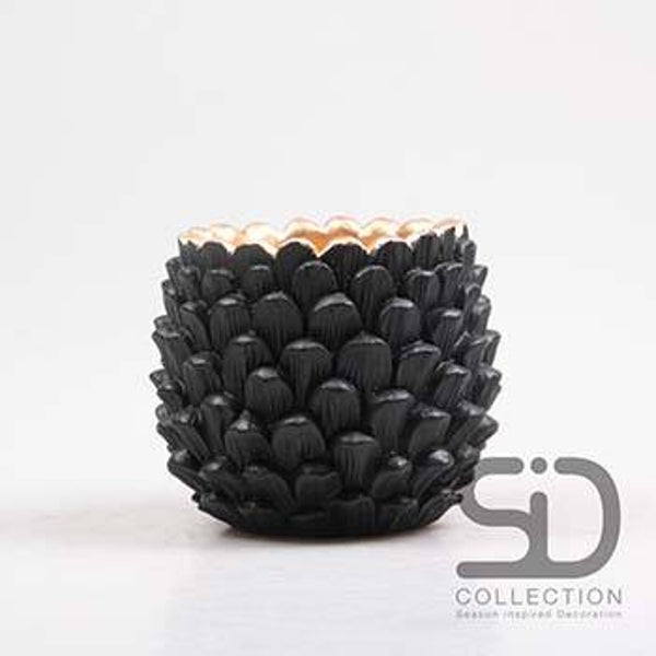 BLOEMPOT DENNENAPPEL 11.5X11.5X8.8 CM Verp 24