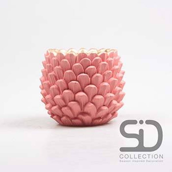 BLOEMPOT DENNENAPPEL 14X14X11 CM verp 12