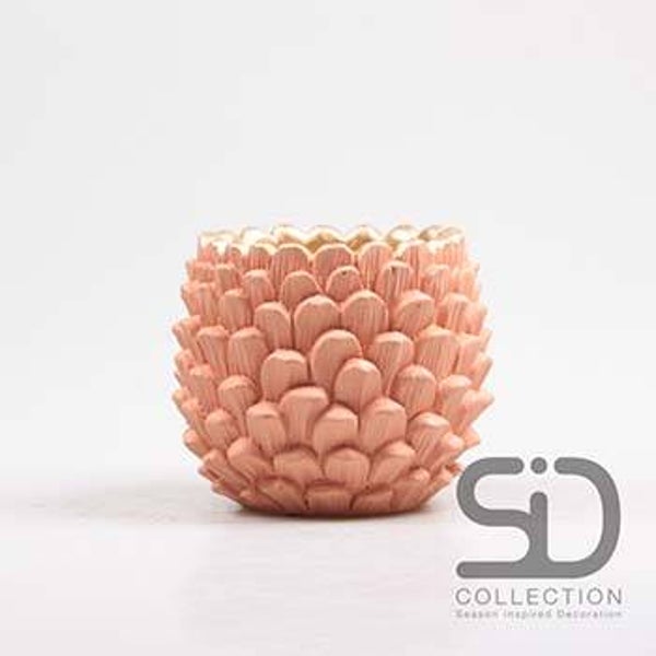BLOEMPOT DENNENAPPEL 14X14X11 CM Verp 12