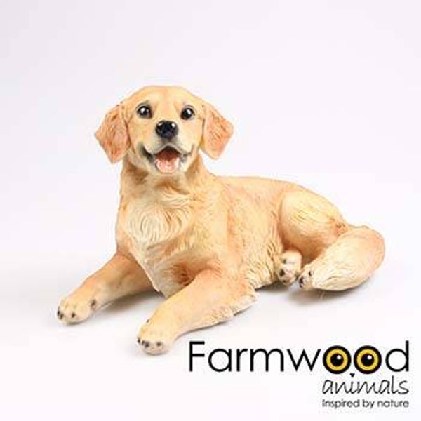 HOND GOLDEN RETRIEVER LIGGEND 44X23X26.5 CM
