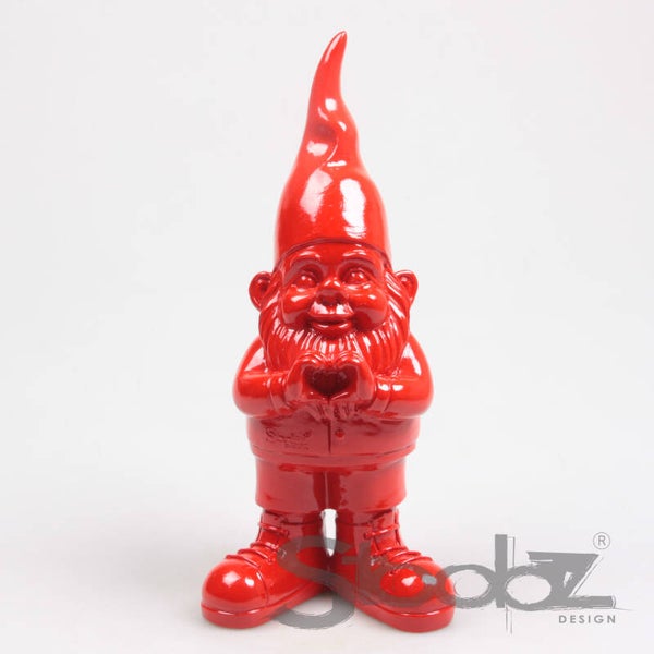 Design – Kabouter Hart 8x10x20 cm rood   Verp 24
