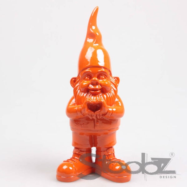 Design – Kabouter Hart 8x10x20 cm orange Verp 24