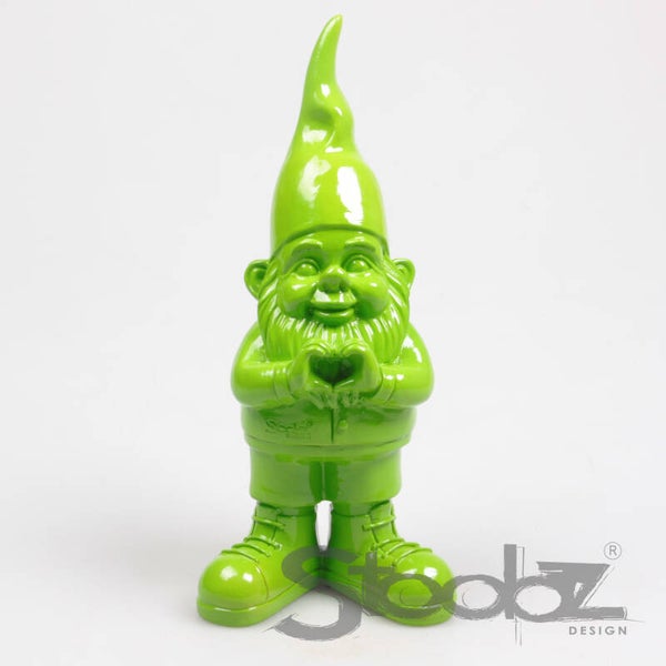 Design – Kabouter Hart 8x10x20 cm groen Verp 24