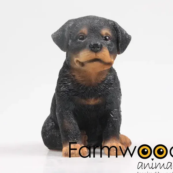 PUPPIE ROTWEILER 14X10X15 CM  Verp 4