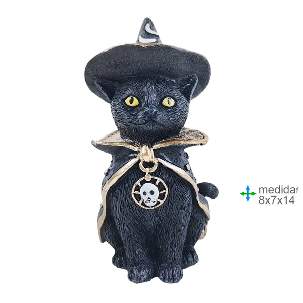 Wicca Kat Hars 8 x 7 x 14 cm (2 stuks) Verp 12