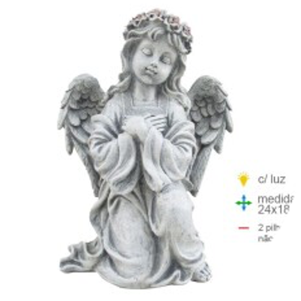 Engel biddend 24x18x32cm verp 12