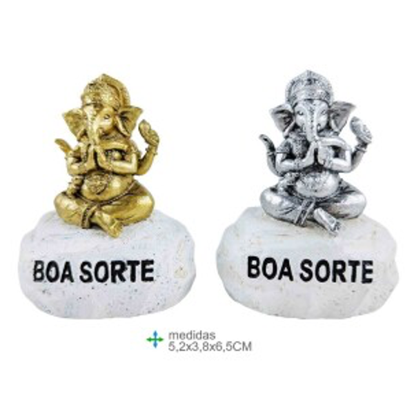 porte-bonheur lucky Stones olifant 5,5x3,5x5cm verp 12