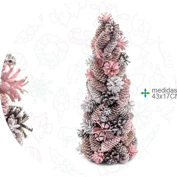 Kerstboom Madeira 43x17 cm (2 stuks) Verp 12