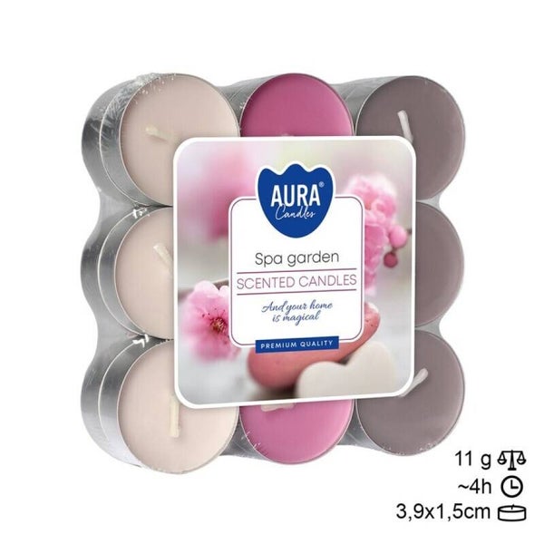 Velas Tea Light 18 Jardim SPA (6unid)