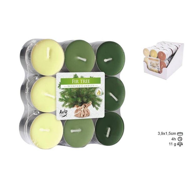 Velas Tea Light 18 Abeto (6unid)
