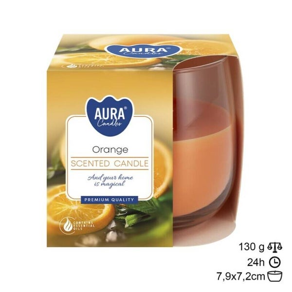 Vela Copo Laranja 24h (6 unid