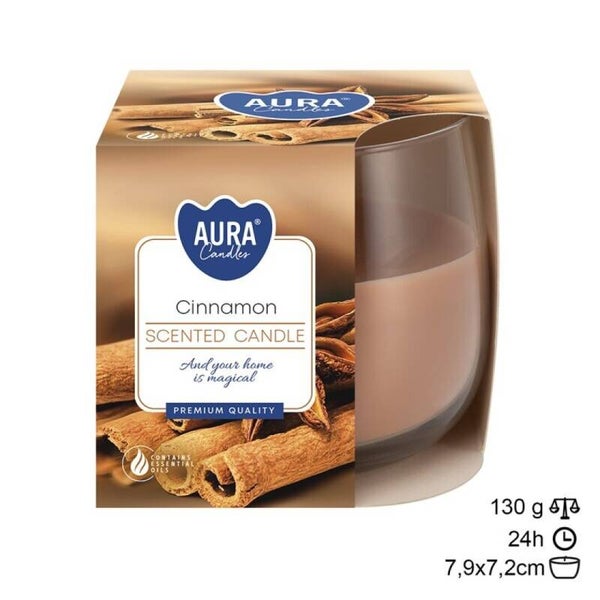 Vela Copo Canela 24h (6 unid.)