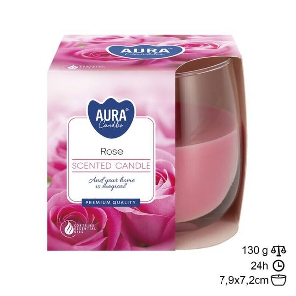 Vela Copo Rosa 24h (6 unid)