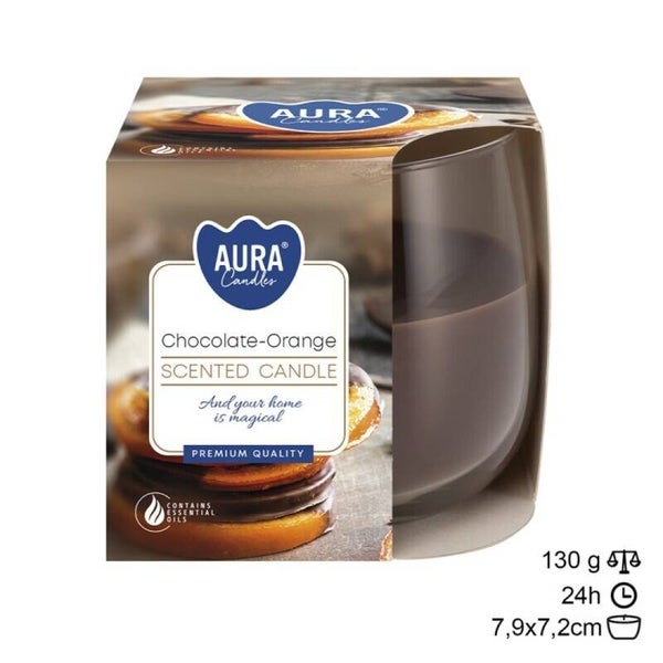 Vela Copo Cholacolate/Laranja 24h (6 unid)