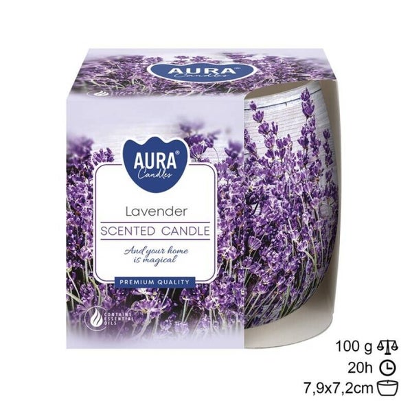 Vela Copo Lavender 20h (6 unid.)