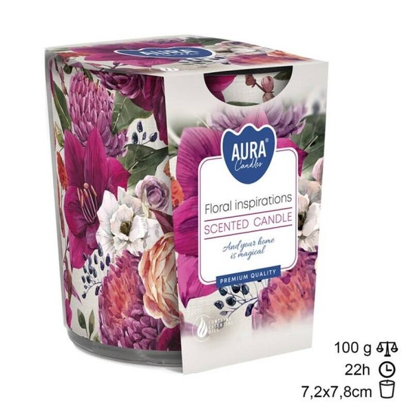 Vela Copo Inspirações Florais 22h (6 unid)