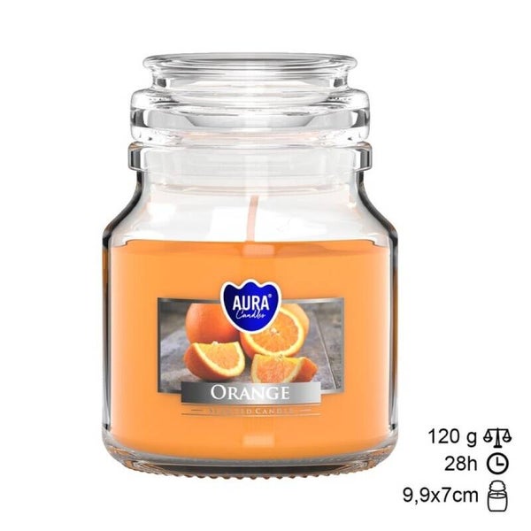 Vela Pote Laranja 28h (6 unid)