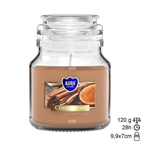 Vela Pote Canela 28h (6 unid)