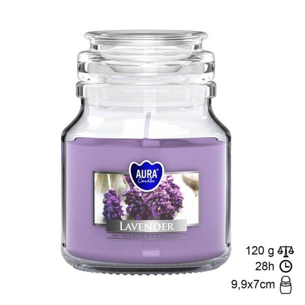 Vela Pote Lavanda 28h (6 unid)