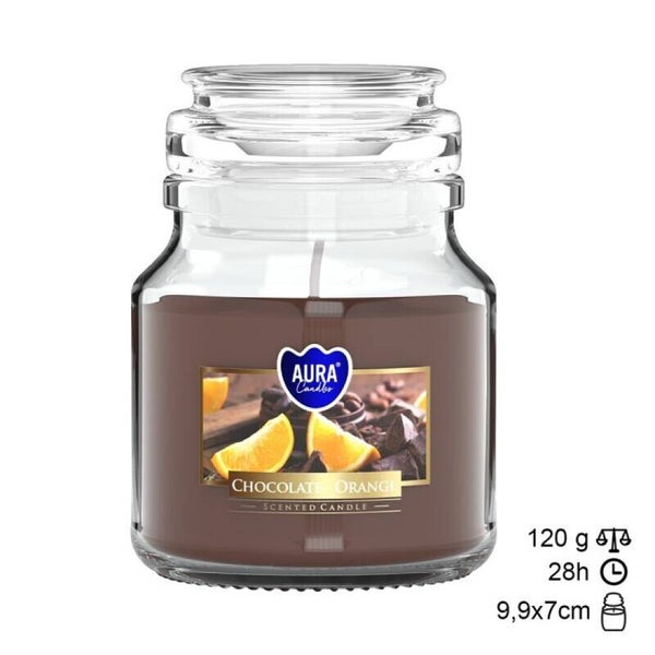 Vela Pote Chocolate-Laranja 28h (6unid)