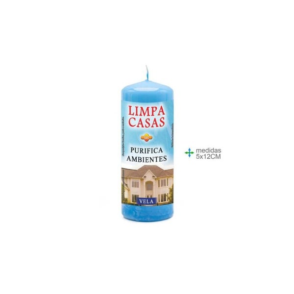 bougie Kaars Limpa Casas 12x4,5cm (12 unid)