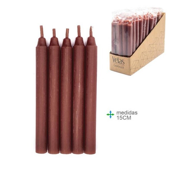 bougie Kaars Ritual Castanho 1,5x15cm (15unid)