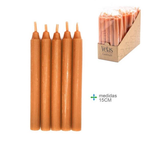 bougie Kaars Ritual Laranja 1,5x15cm (15unid)