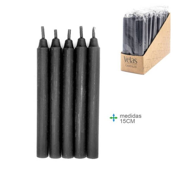 bougie Kaars Ritual Preta 1,5x15cm (15unid)