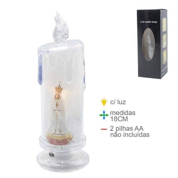 Lâmpada LED N.Sr. Fátima 18cm (3unid)