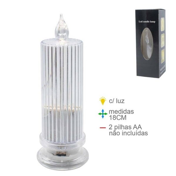 Lâmpada LED 18cm (3unid) Referência: VE-78434